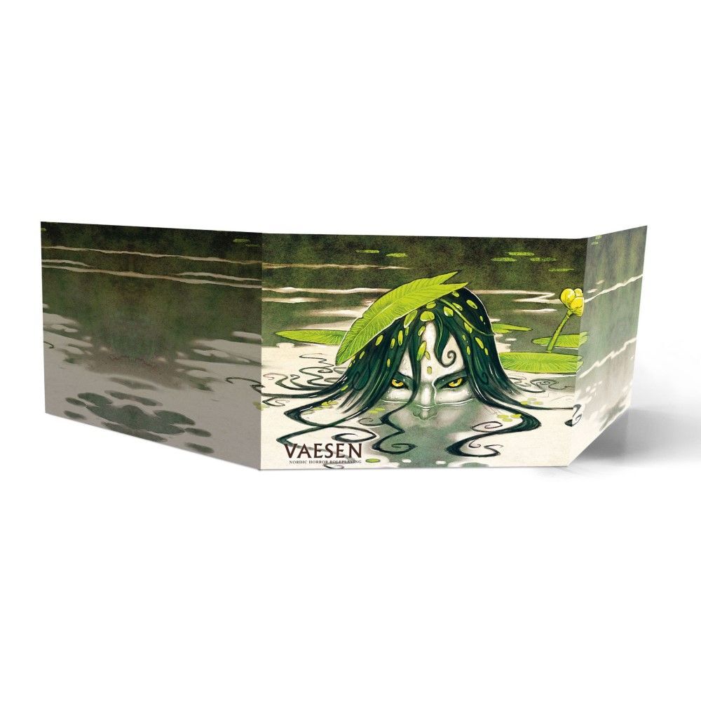 Vaesen: Nordic Horror RPG - GM Screen & Map