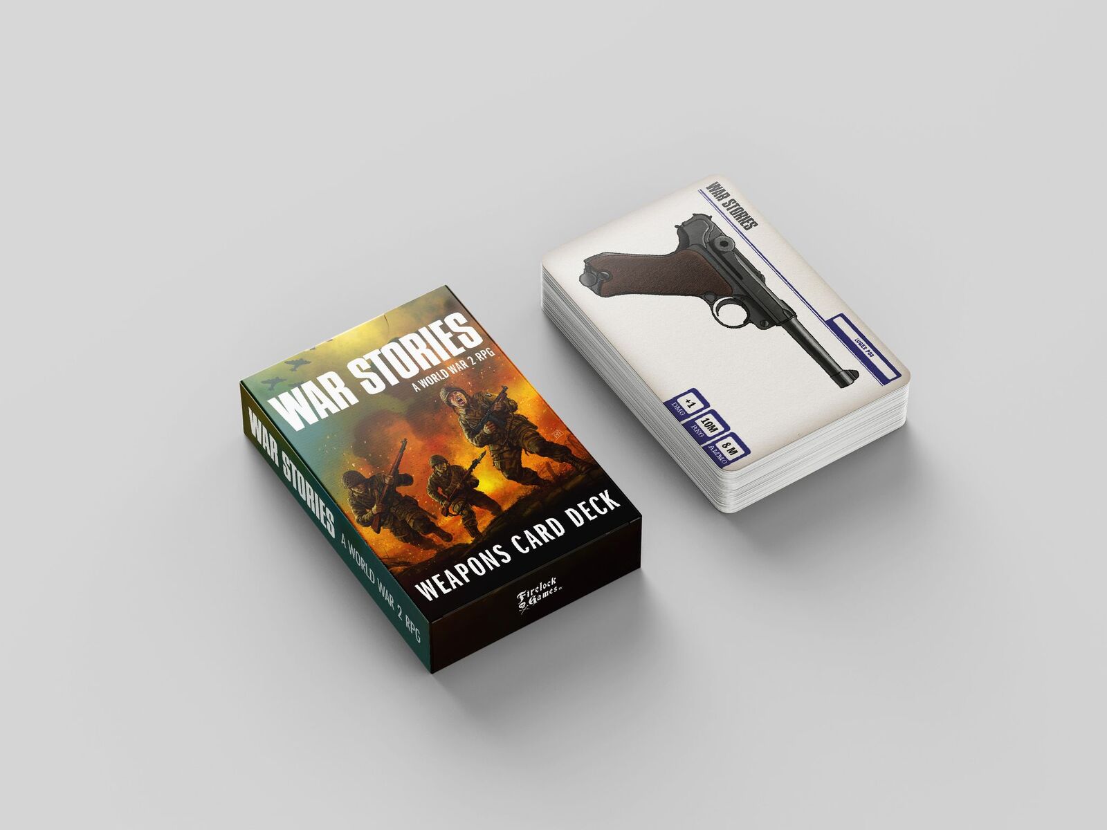 War Stories: A World War 2 RPG - Weapons Card Deck