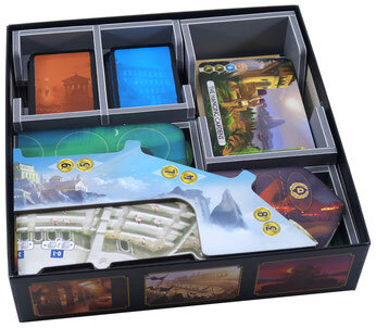 Folded Space Game Inserts - 7 Wonders Duel and Expansion