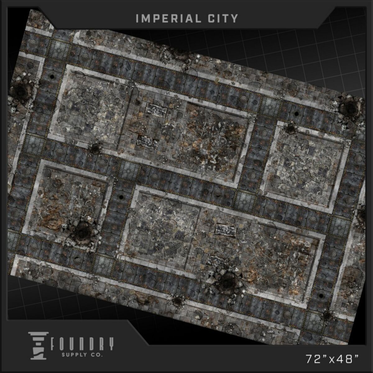 Foundry Supply - BattleMat - Imperial City 48""x72"" [STORE PICKUP ONLY]