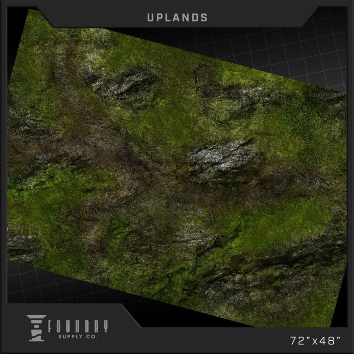 Foundry Supply - BattleMat - Uplands 48""x72"" [STORE PICKUP ONLY]