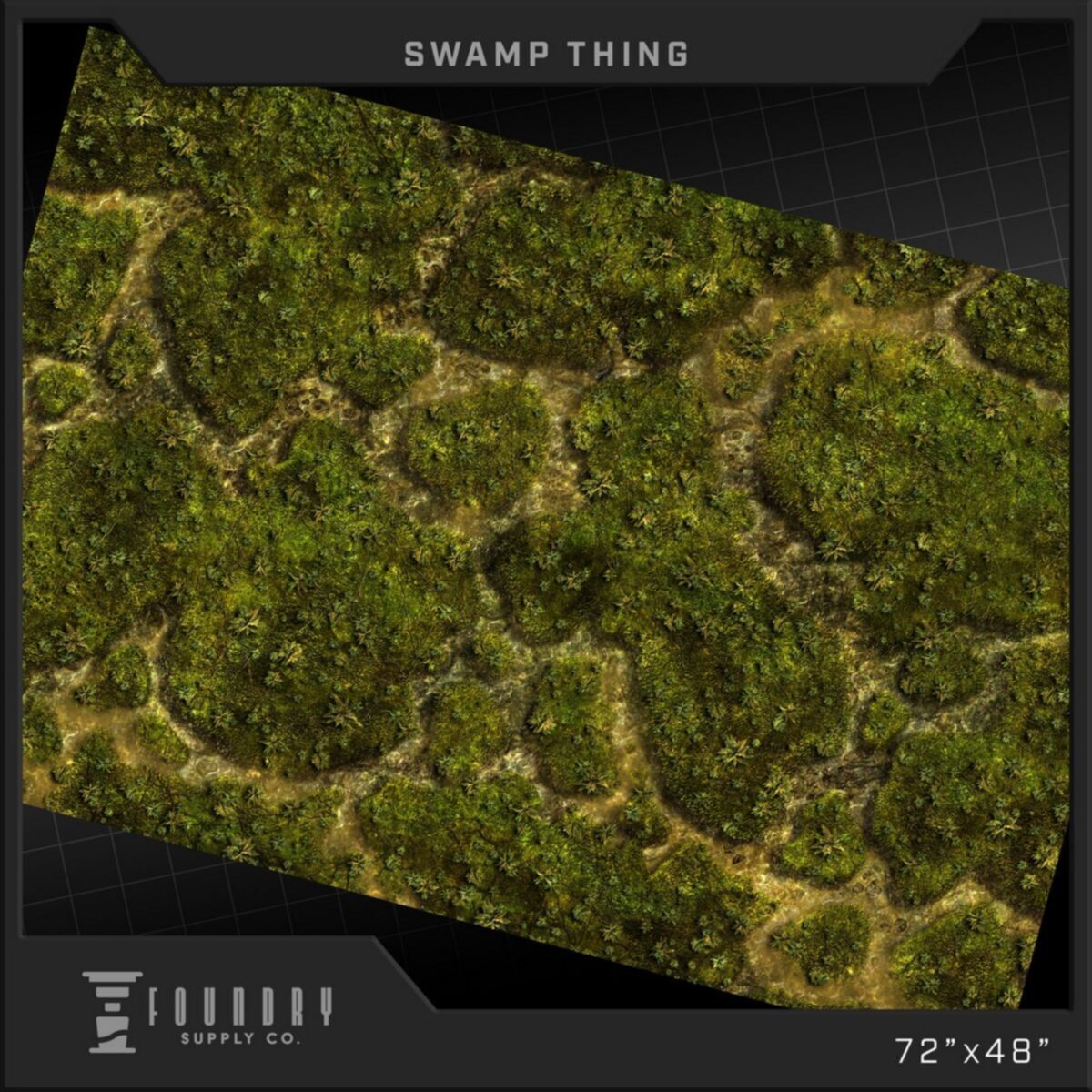 Foundry Supply - BattleMat - Swamp Thing 48""x72"" [STORE PICKUP ONLY]