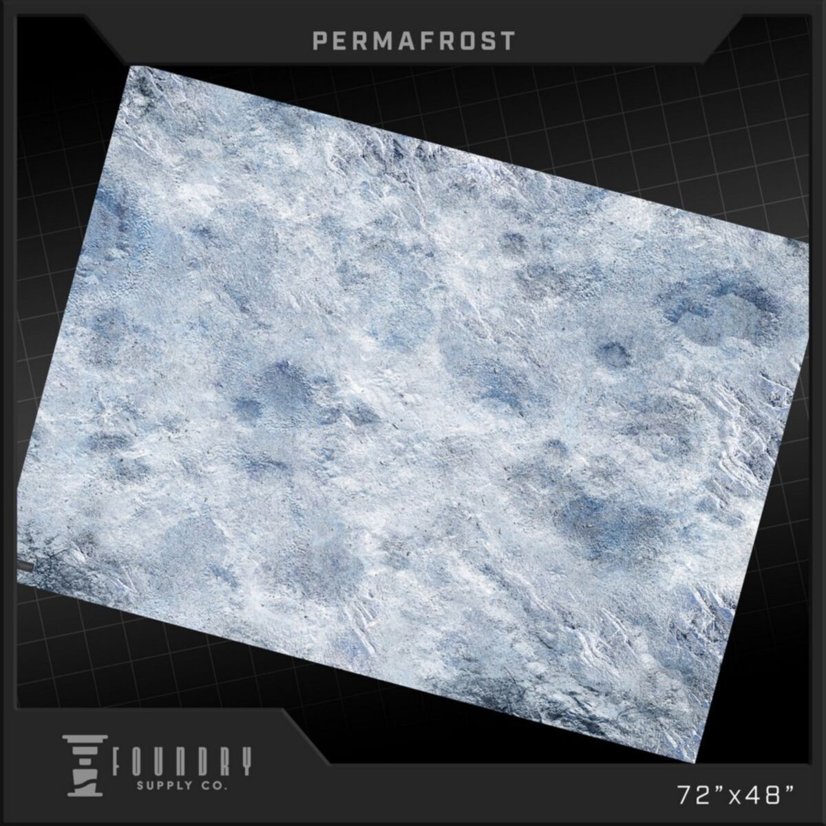 Foundry Supply - BattleMat - Permafrost 48""x72"" [STORE PICKUP ONLY]