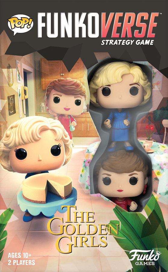 Funkoverse Strategy Board Game: Golden Girls Rose & Blanche Expansion