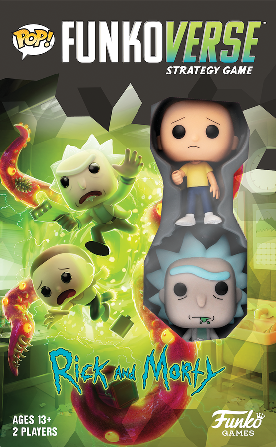 Funkoverse Strategy Board Game: Rick and Morty Expansion