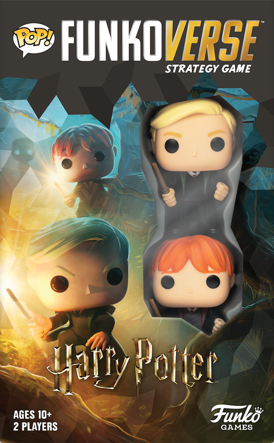 Funkoverse Strategy Board Game: Harry Potter Draco & Ron Expansion