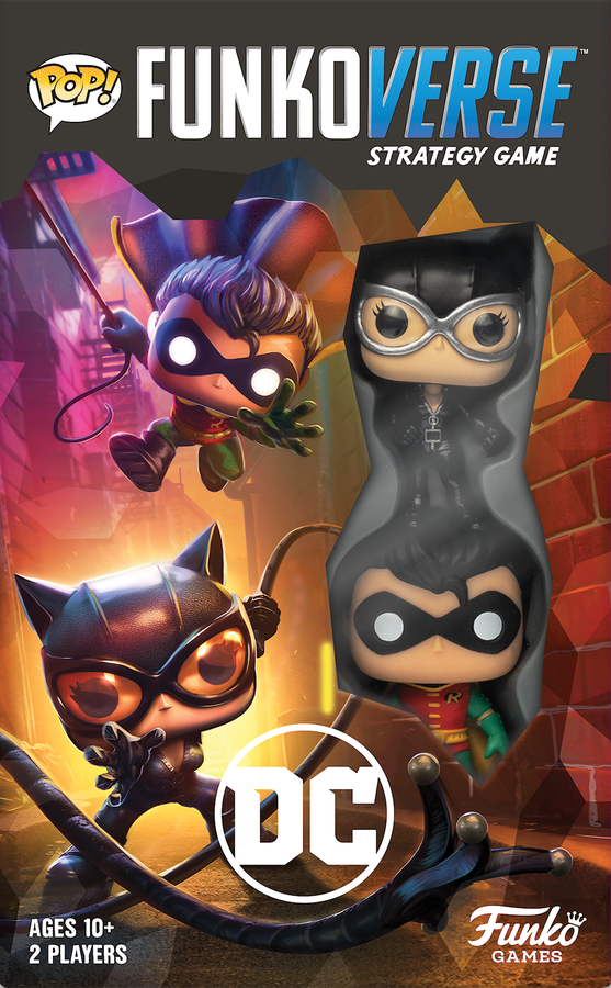 Funkoverse Strategy Board Game: DC Catwoman & Robin Expansion