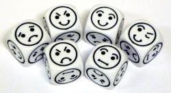 Emotions Dice: 18mm Six Sided (D6) Die (1)