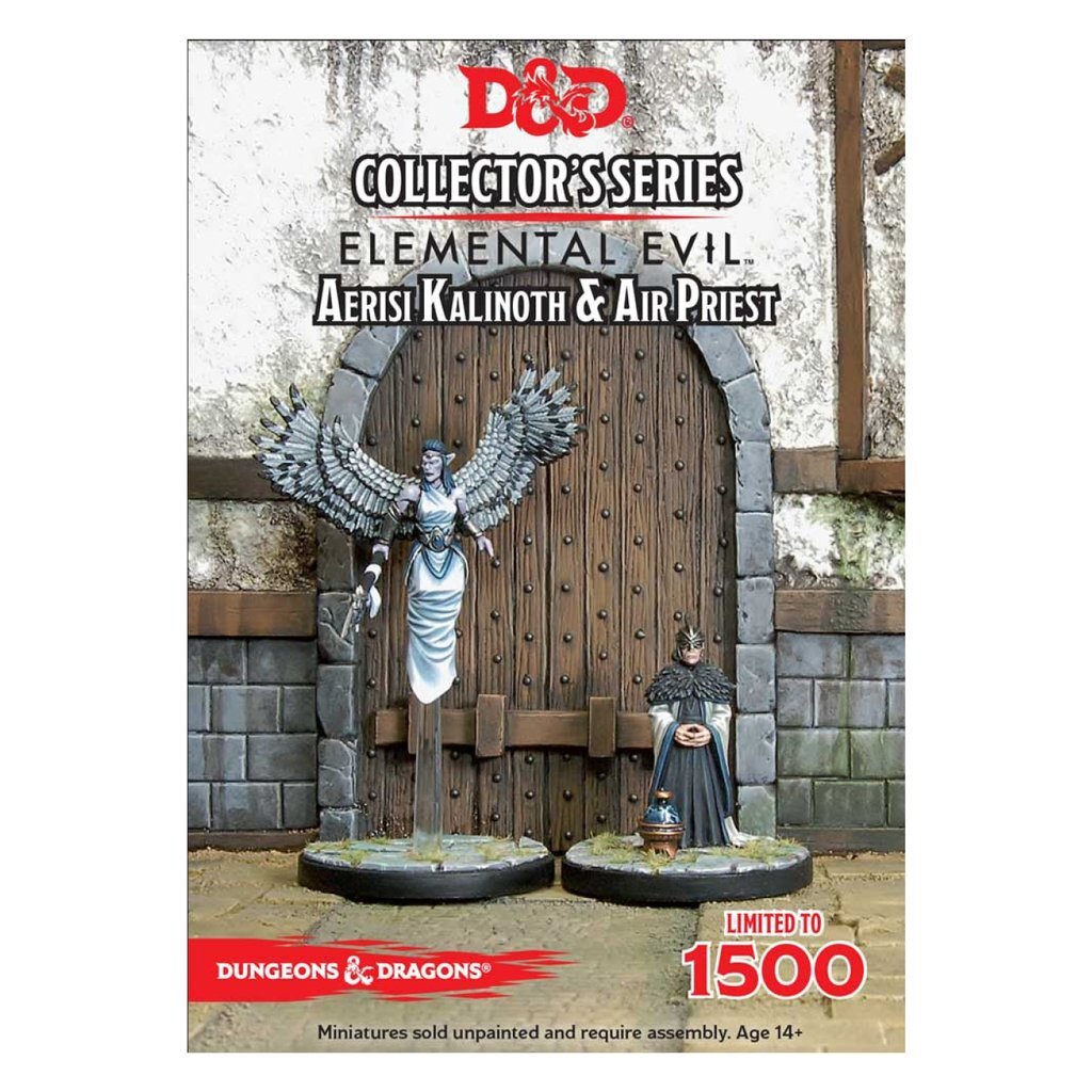 D&D Collector's Series: Elemental Evil - Aerisi Kalinoth & Air Priest