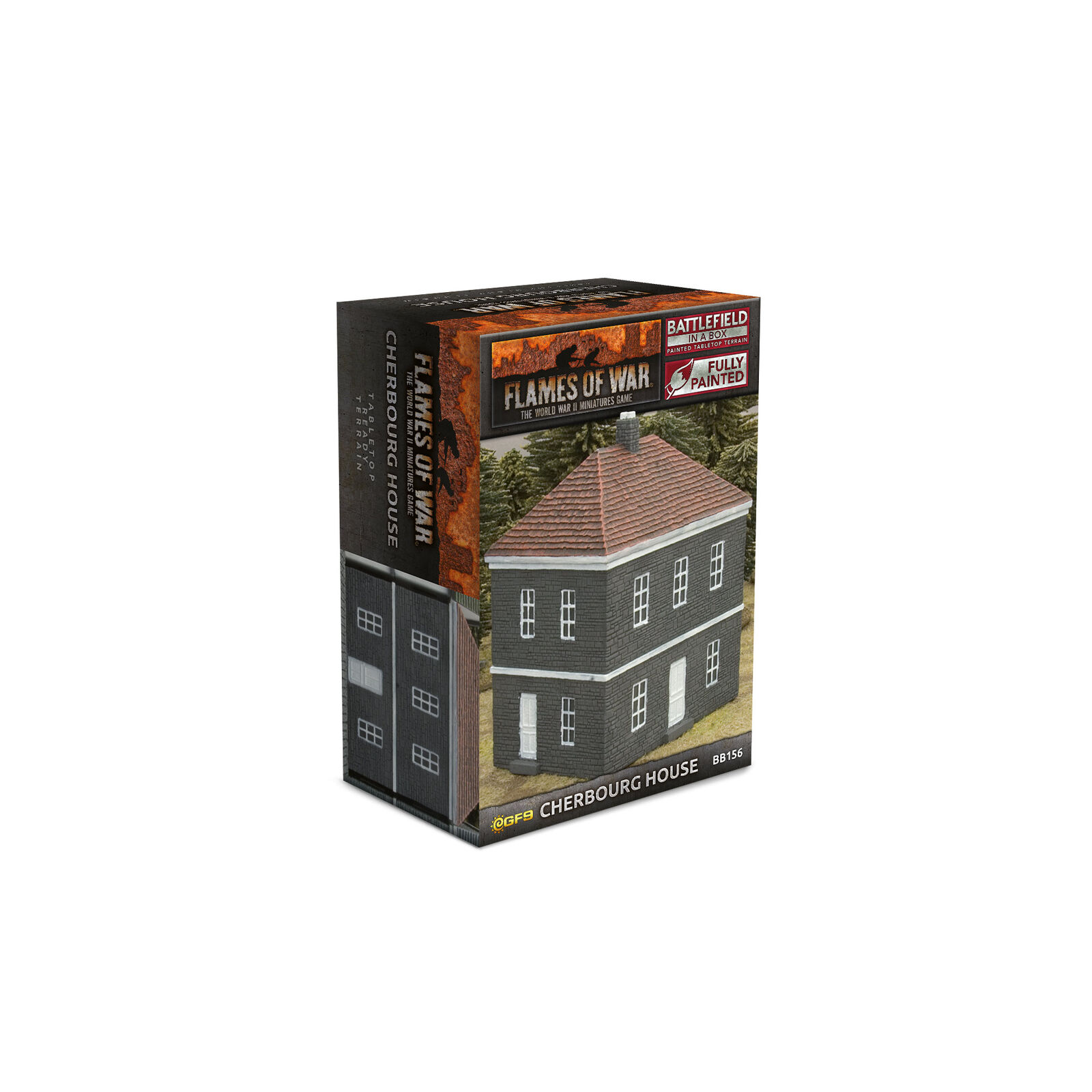 Battlefield in a Box: European House - Cherbourg (x1)