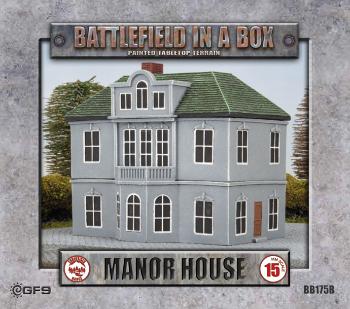 Battlefield in a Box: European Manor House (Grey/Green - Limited Edition) (x1)