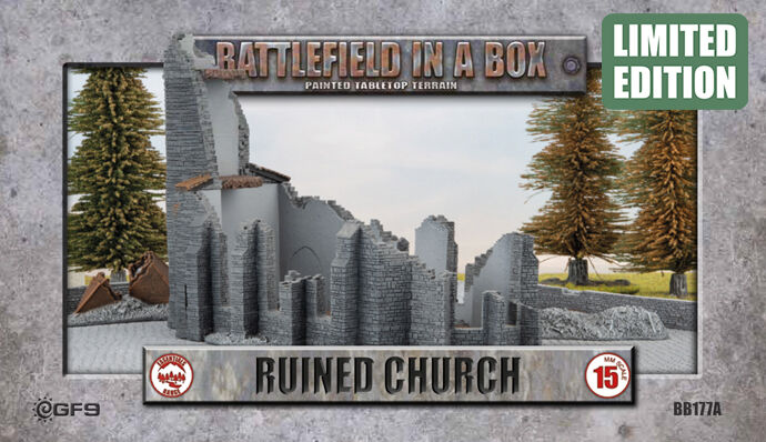 Battlefield in a Box: Ruined Church (Alt. Scheme - Limited Edition)