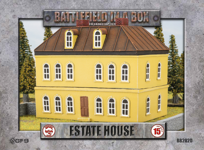 Battlefield in a Box: European Estate House (Yellow Limited Edition) (x1)