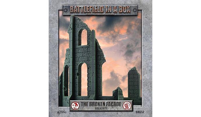 Battlefield in a Box: Gothic Battlefields - Broken Façade - Malachite (x2)