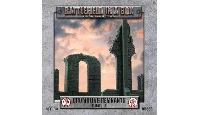 Battlefield in a Box: Gothic Battlefields - Crumbling Remnants - Malachite (x2)