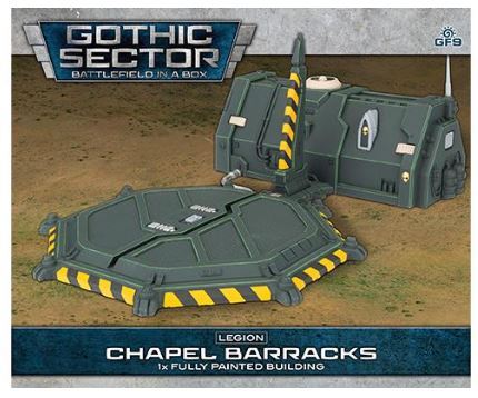 Battlefield in a Box: Gothic Sector: Legion Chapel Barracks (x1)