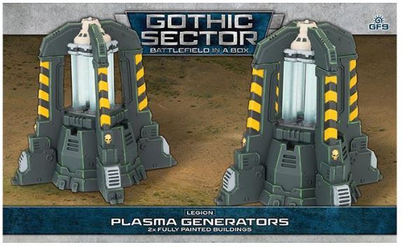 Battlefield in a Box: Gothic Sector: Legion Plasma Generators (x2)