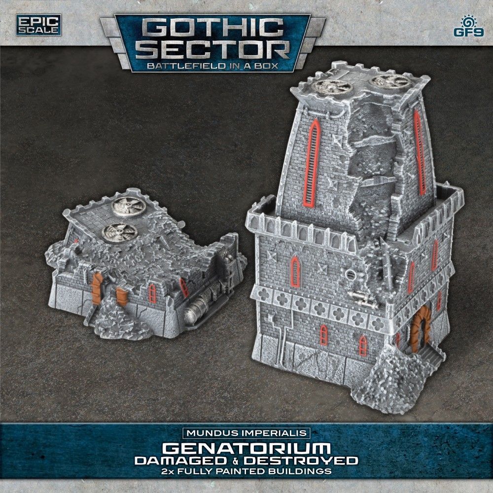 Mundus Imperialis - Genatorium (Damaged & Destroyed)