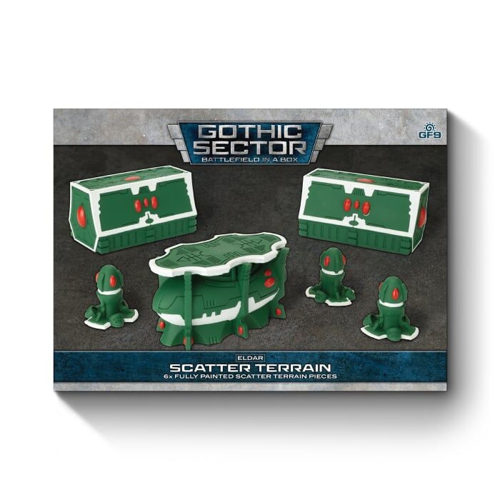 Battlefield in a Box: Gothic Sector: Eldar Scatter Terrain (x6)