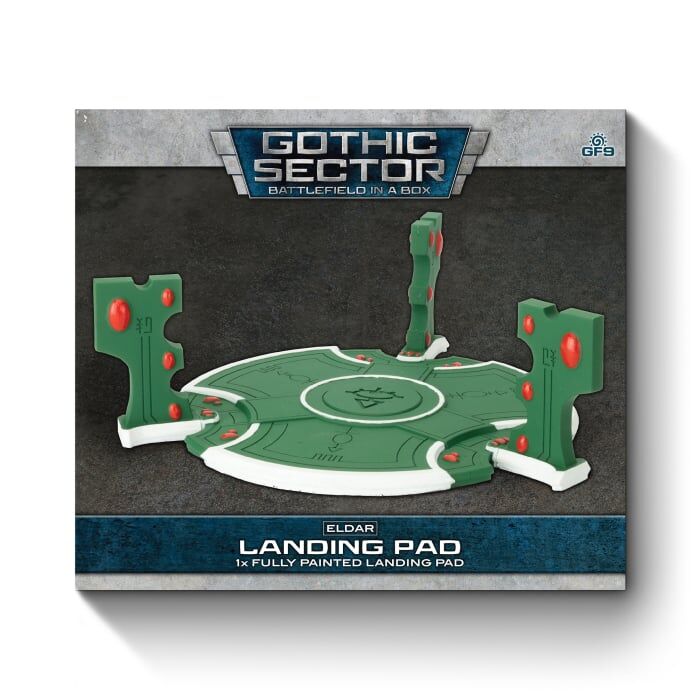 Battlefield in a Box: Gothic Sector: Eldar Landing Pad (x1)