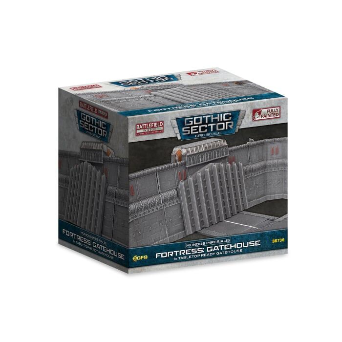 Battlefield in a Box: Mundus Imperialis Fortress: Gatehouse (x1)