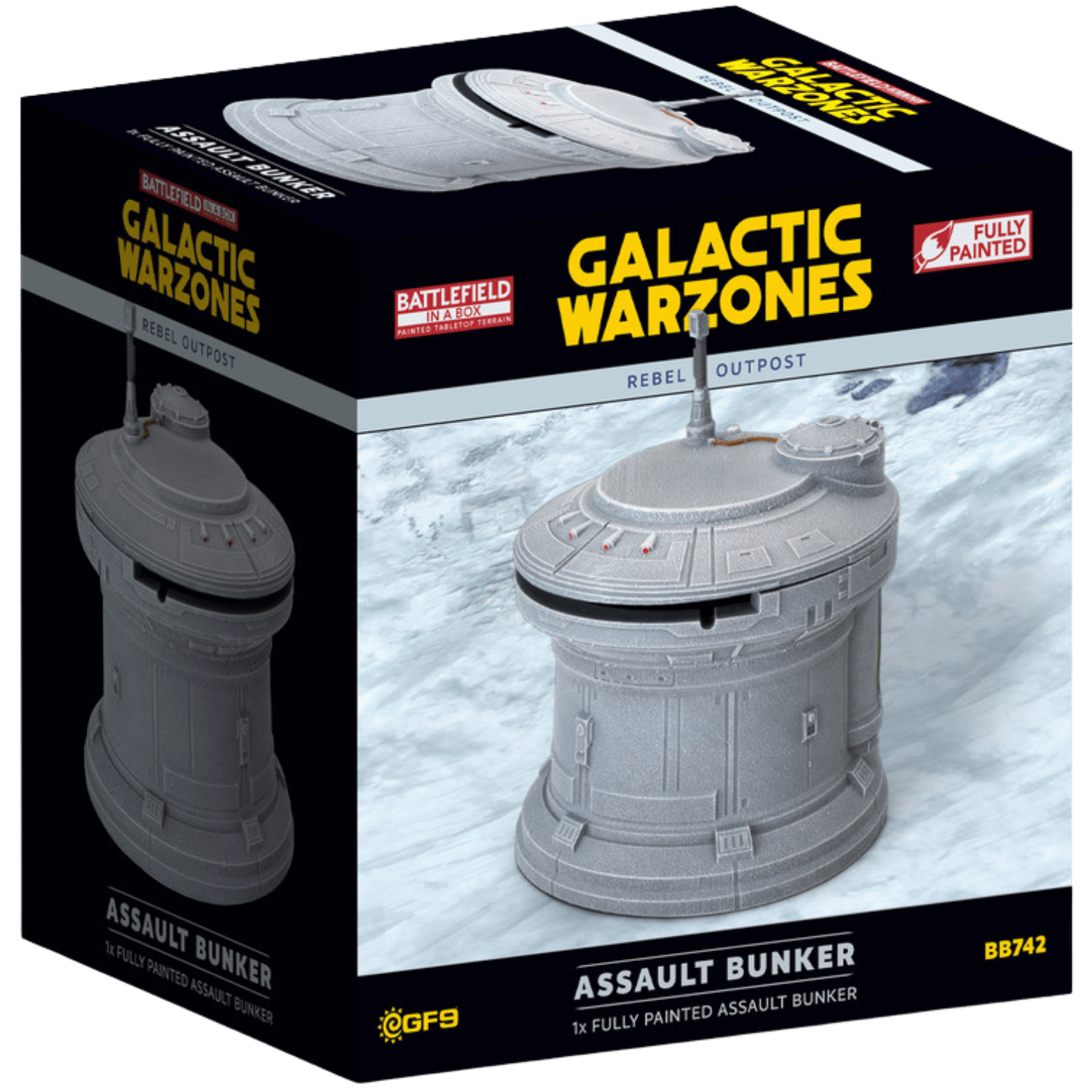 Battlefield in a Box: Galactic Warzones: Rebel Outpost - Assault Bunker (x1)