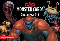 D&D Spellbook Cards: Monster Deck 0-5 (179 cards)