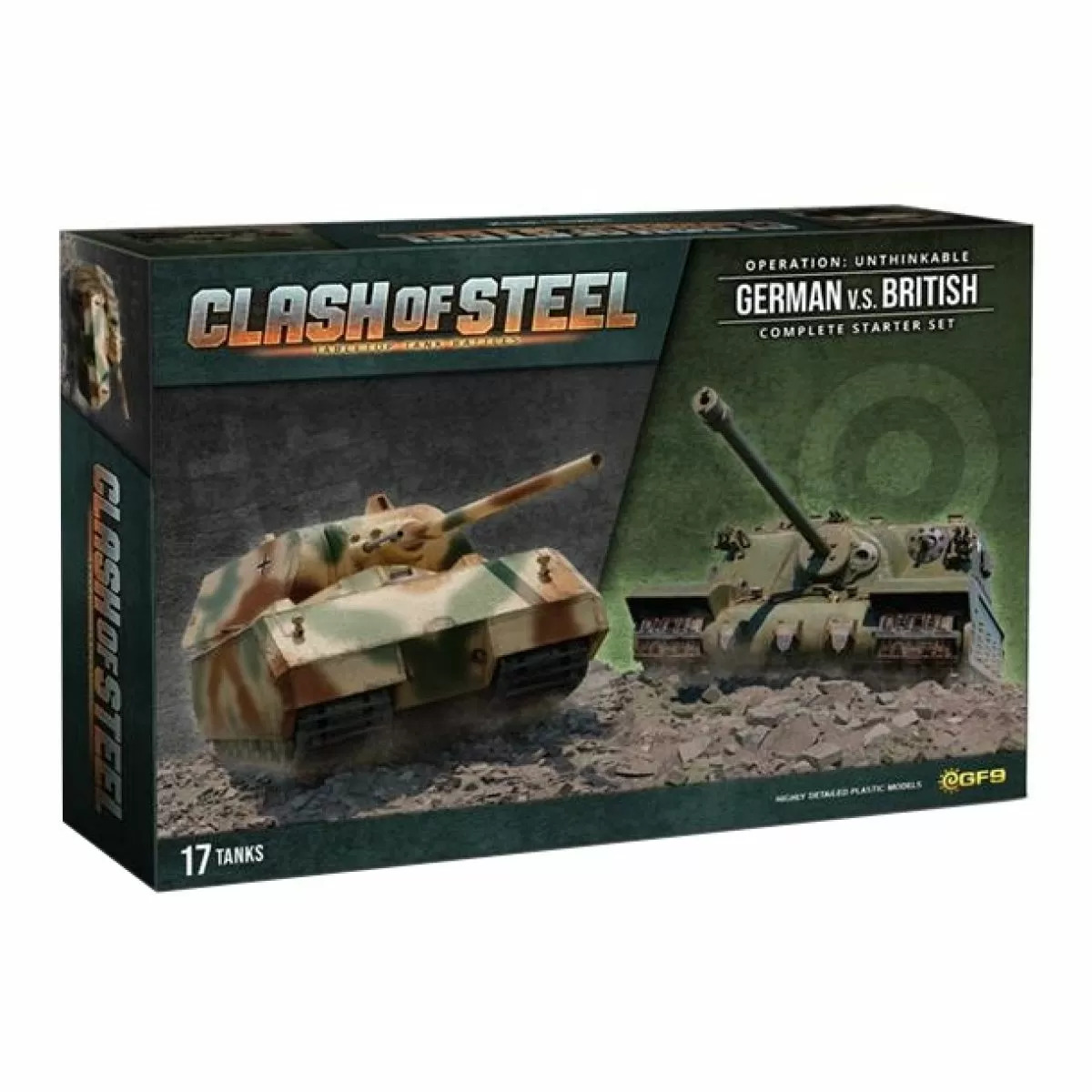 Clash of Steel: German vs British Starter Set