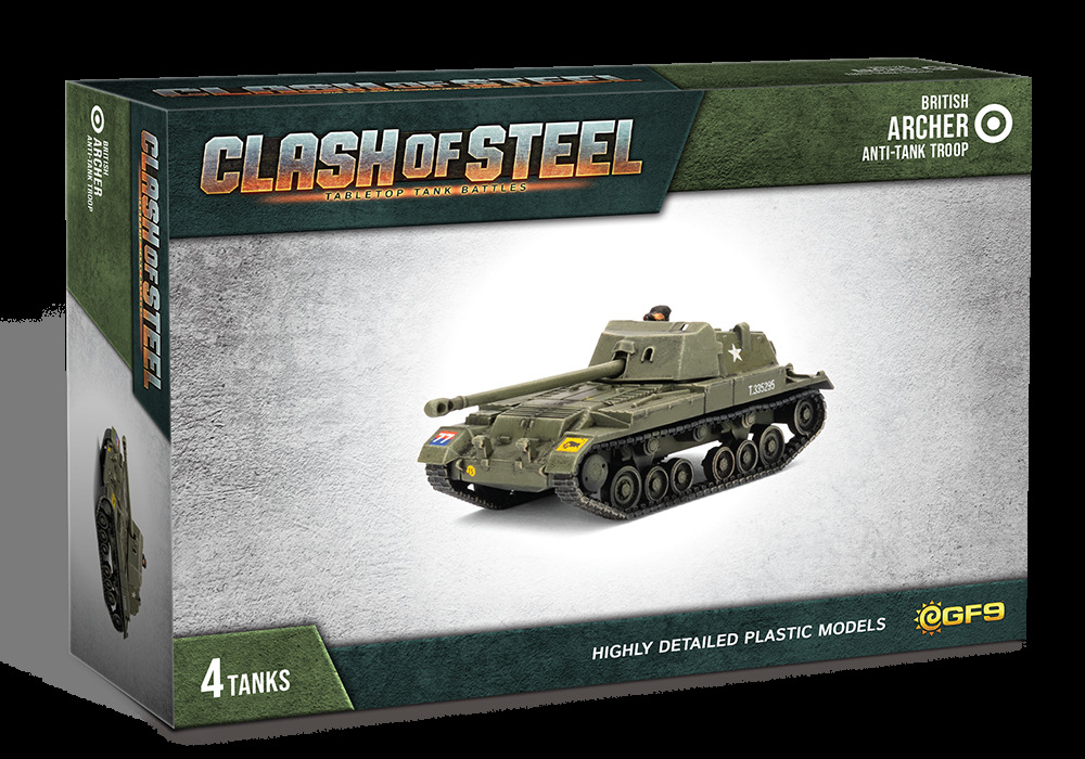 Clash of Steel: Archer Anti-Tank Troop (x4 Plastic)