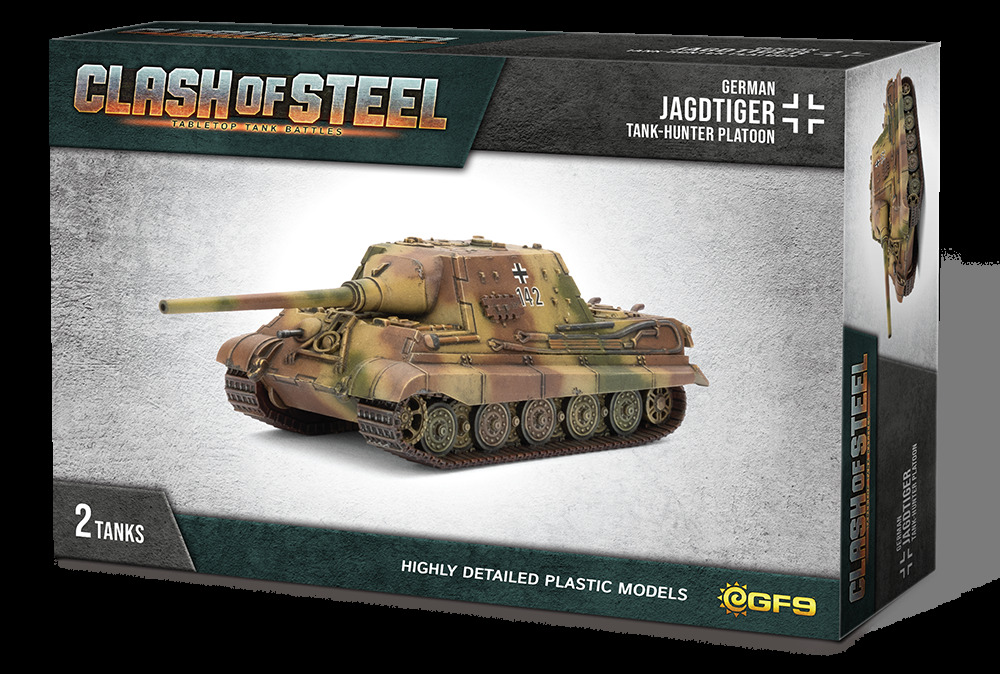 Clash of Steel: Jagdtiger Tank-hunter Platoon (x2 Plastic)