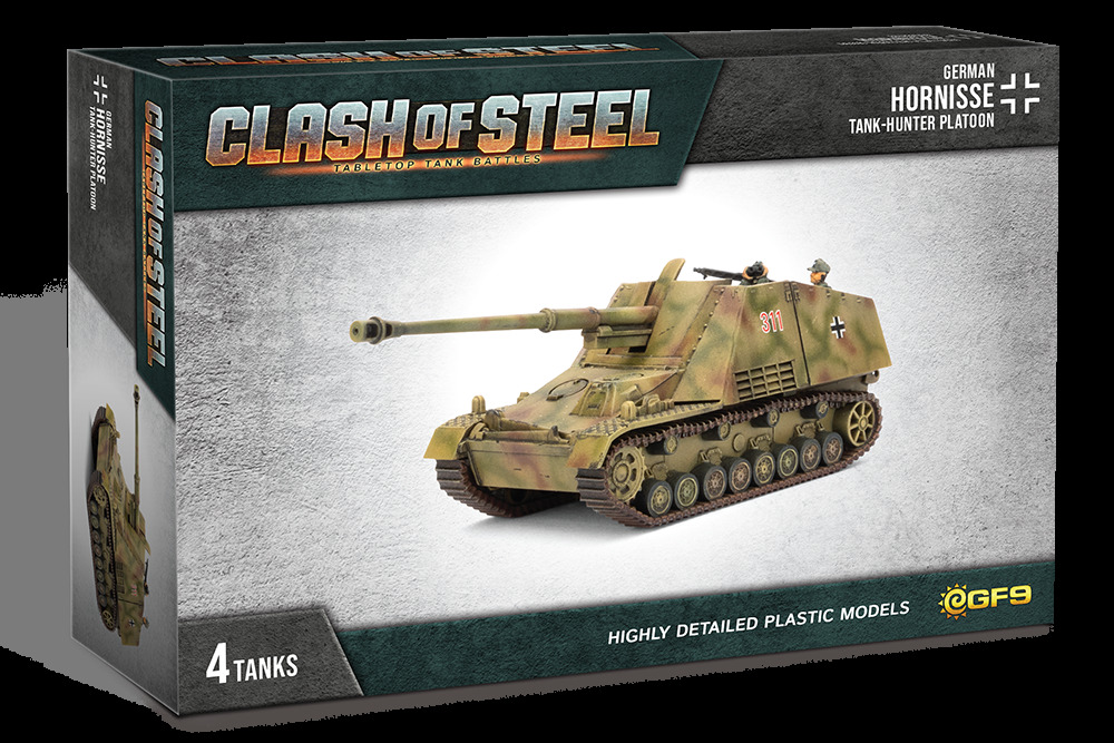 Clash of Steel: Hornisse Tank-hunter Platoon (x4 Plastic)