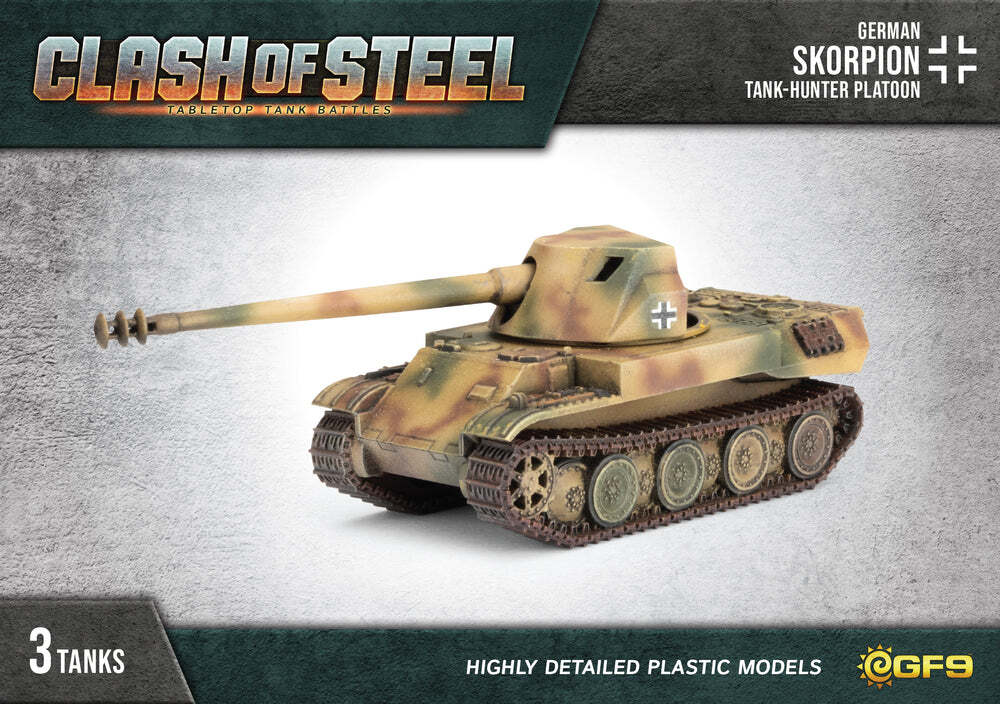 Clash of Steel: Skorpion G Tank-hunter Platoon (x3 Plastic)
