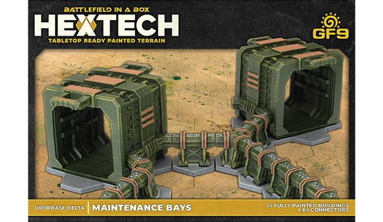 Hextech: Dropbase Delta Maintenance Bays (x8)