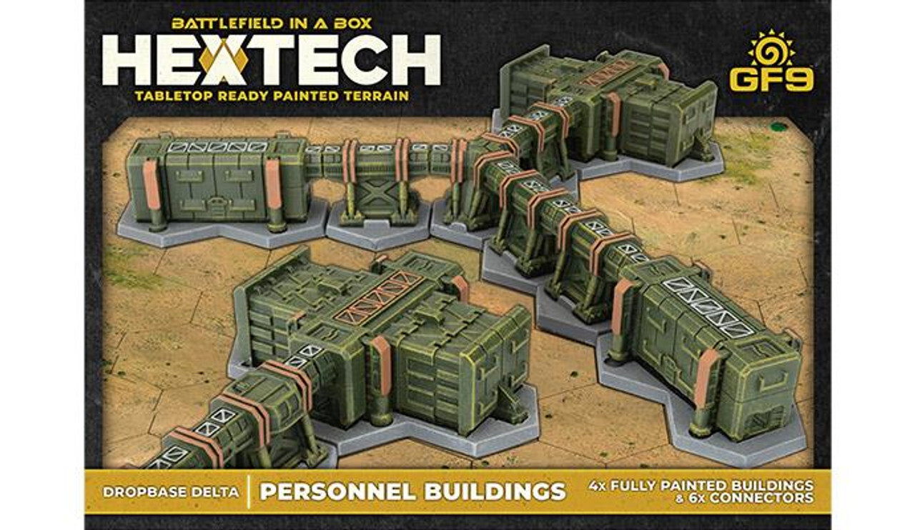 Hextech: Dropbase Delta Personnel Buildings (x10)