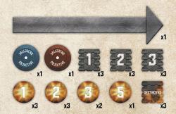 Tanks Gaming Token Set