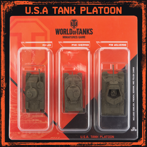 World of Tanks - U.S.A. Tank Platoon (M4A3E8 Sherman, M26 Pershing, M24 Chaffee)