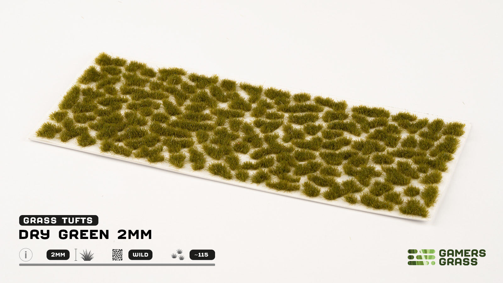Gamer's Grass: Dry Green 2mm