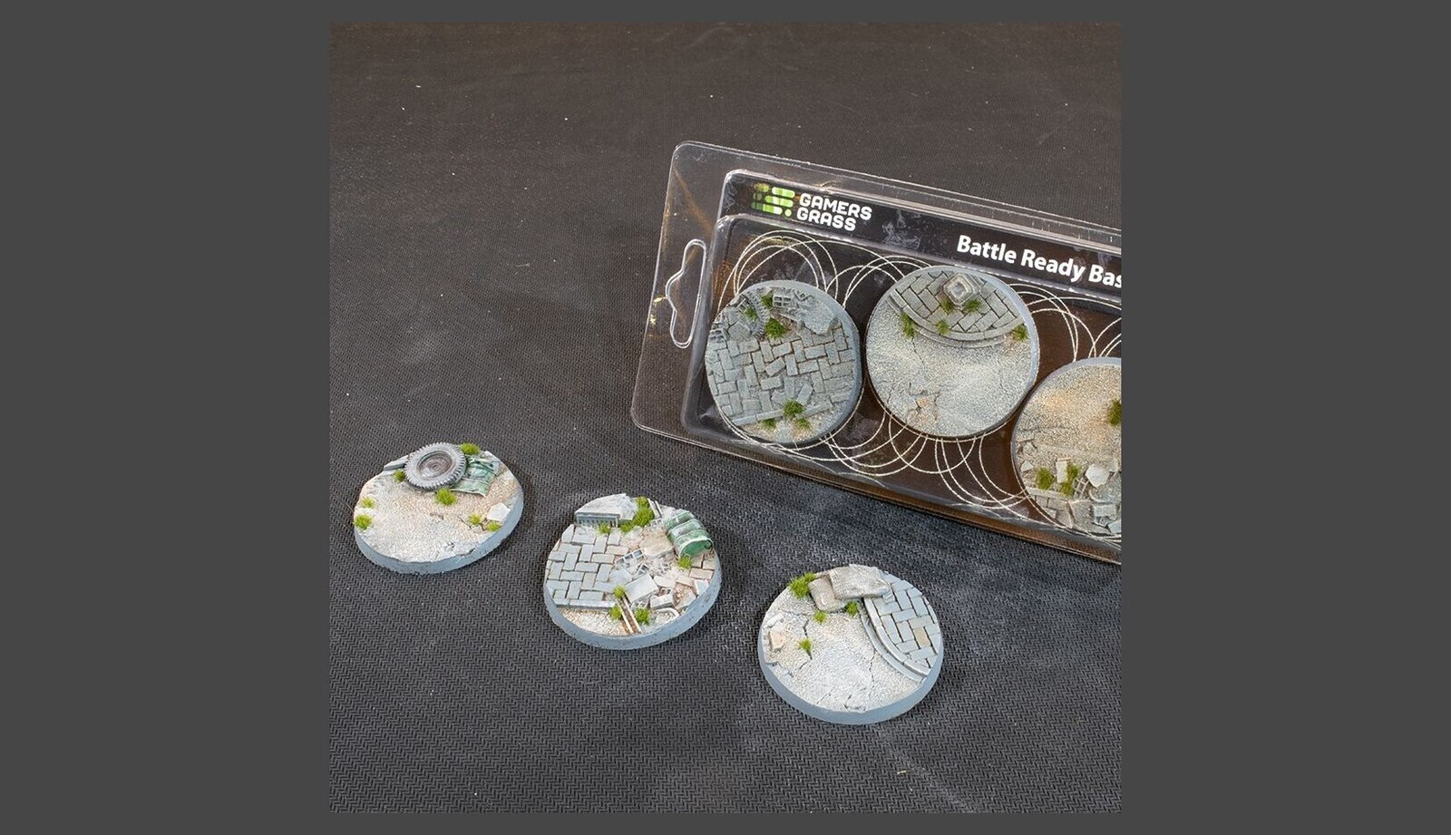Urban Warfare Bases Round 50mm (x3)
