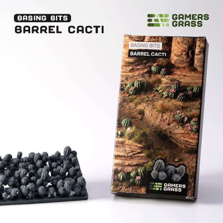 Gamers Grass: Basing Bits - Barrel Cacti