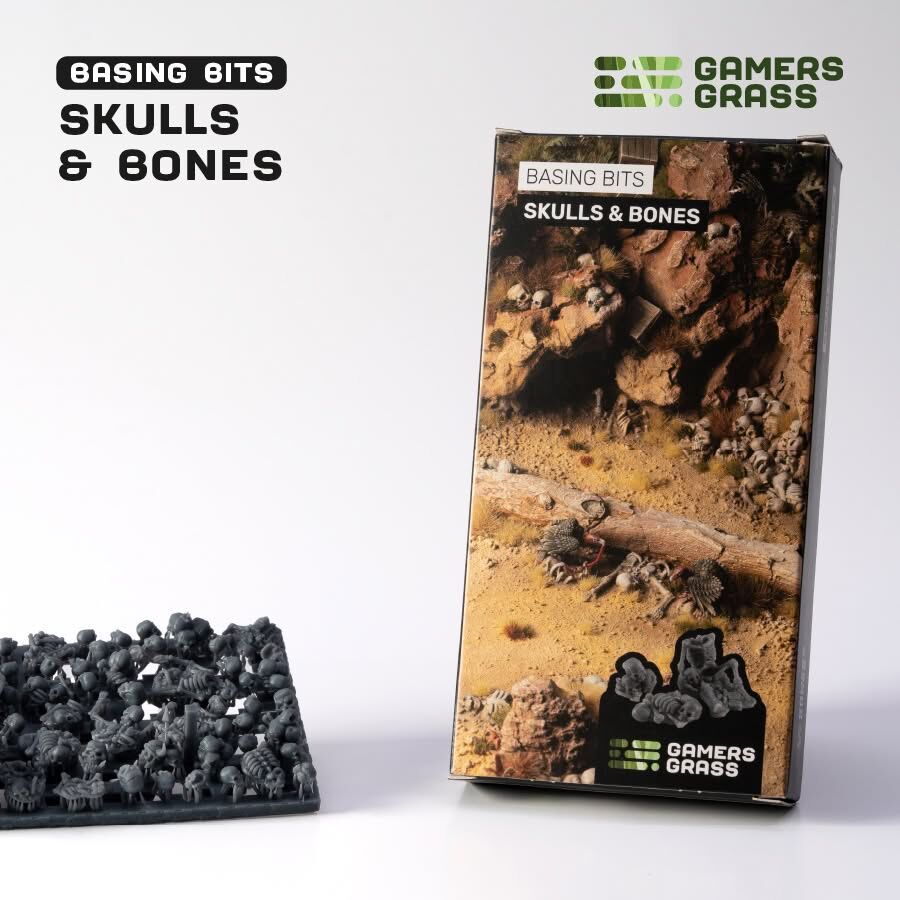 Gamer's Grass: Basing Bits - Skulls and Bones