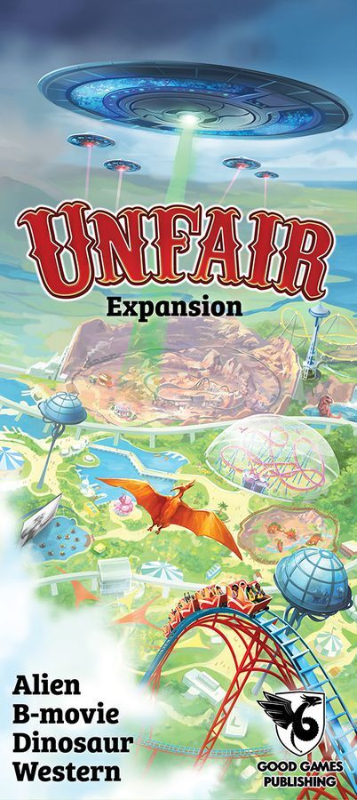Unfair: Alien B-movie Dinosaur Western Expansion