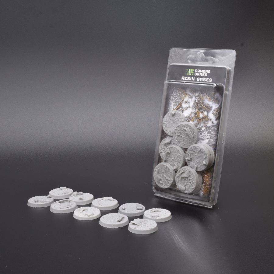 Rocky Fields Resin Bases Round 32mm (x10)