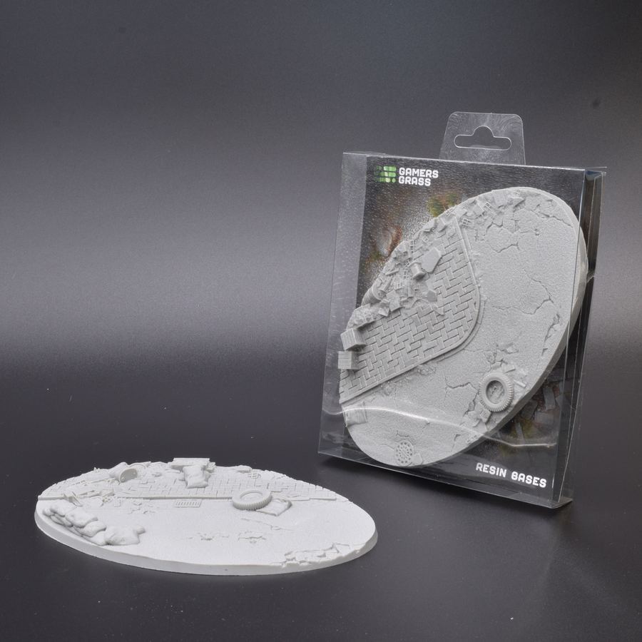 Urban Warfare Resin Bases Oval 170mm (x1)