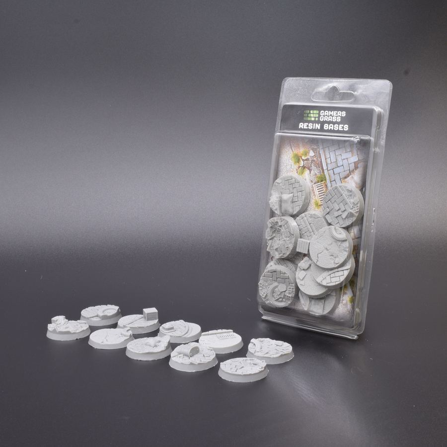 Urban Warfare Resin Bases Round 32mm (x10)