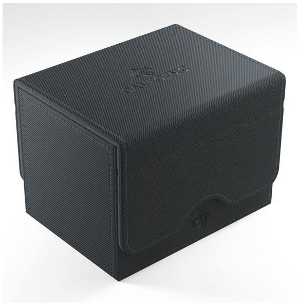 Gamegenic Sidekick Holds 100 Sleeves Convertible Deck Box Black