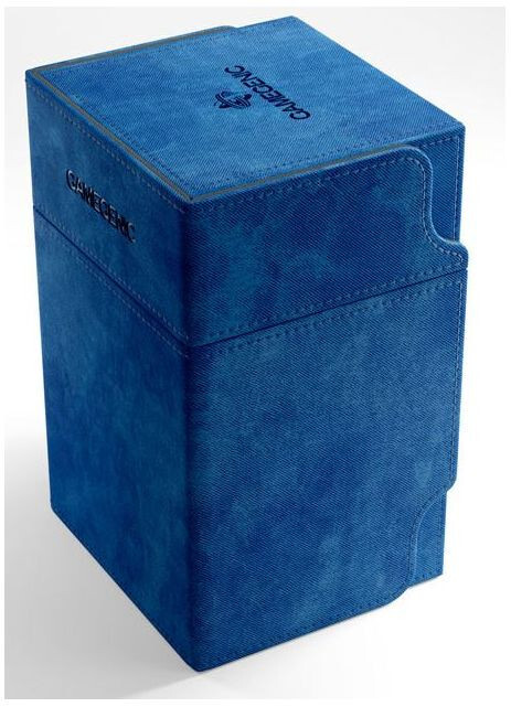 Gamegenic Watchtower Holds 100 Sleeves Convertible Deck Box Blue
