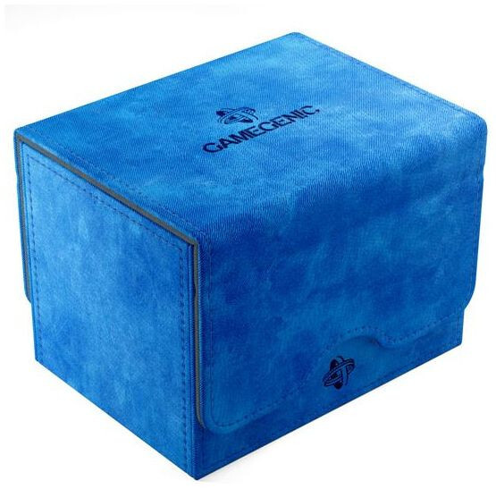 Gamegenic Sidekick Holds 100 Sleeves Convertible Deck Box Blue