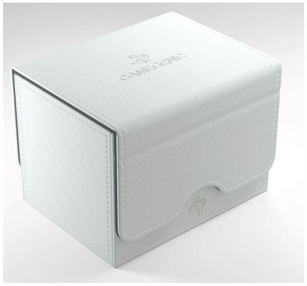 Gamegenic Sidekick Holds 100 Sleeves Convertible Deck Box White