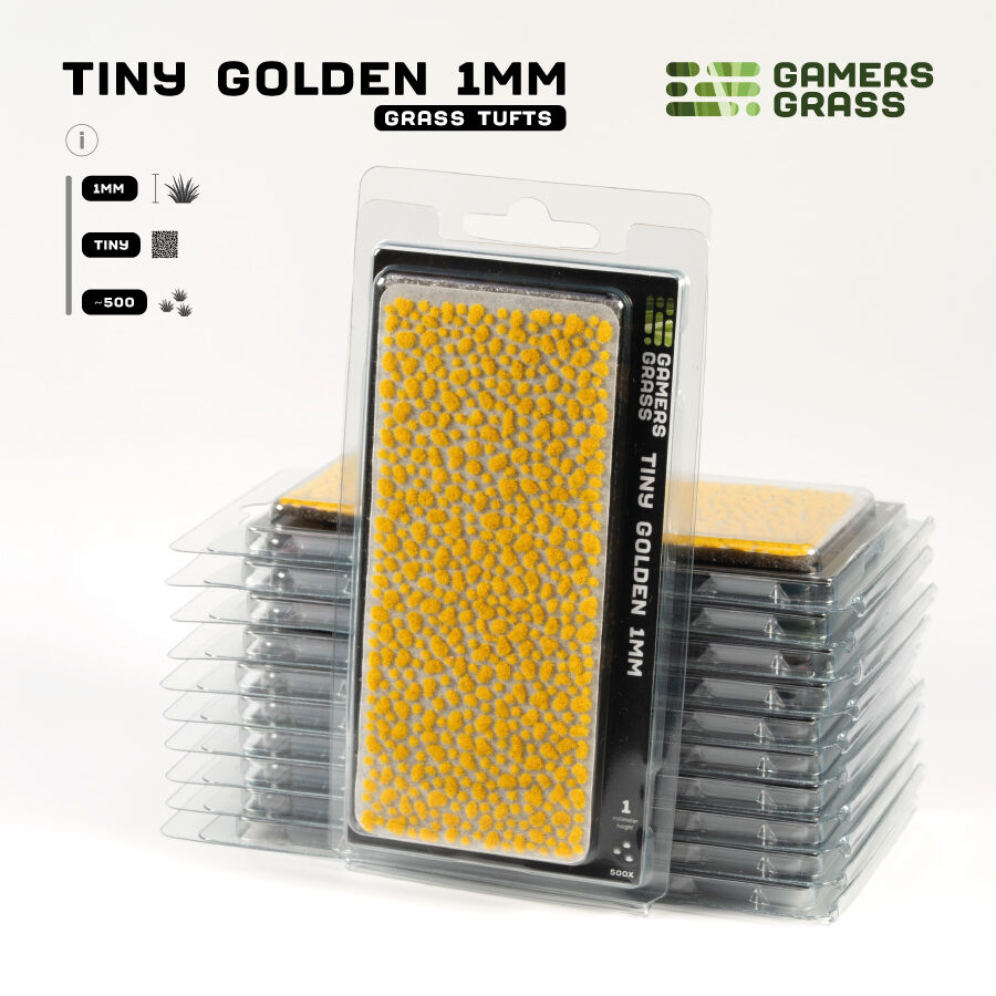 Gamers Grass: Tufts: Tiny Golden 1mm