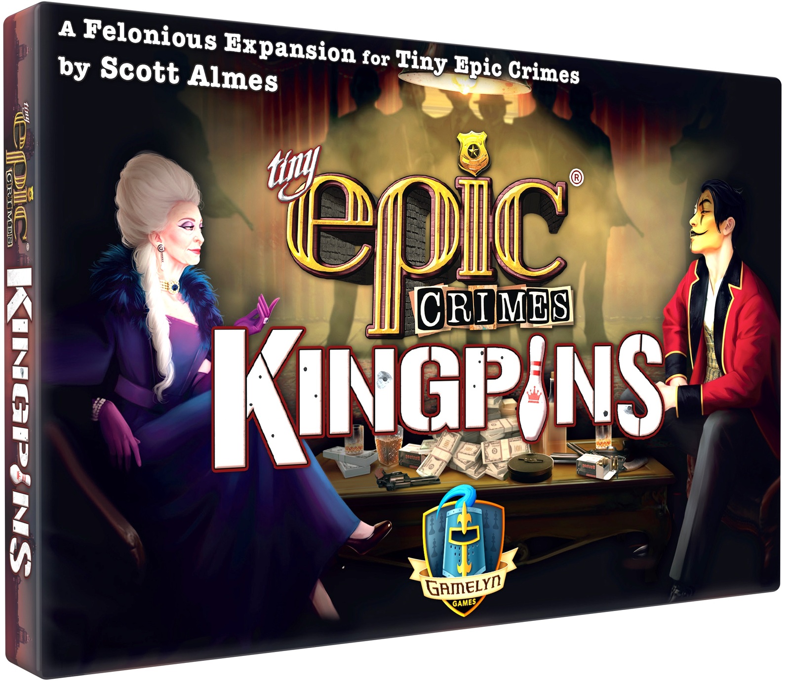 Tiny Epic Crimes: Kingpins Expansion